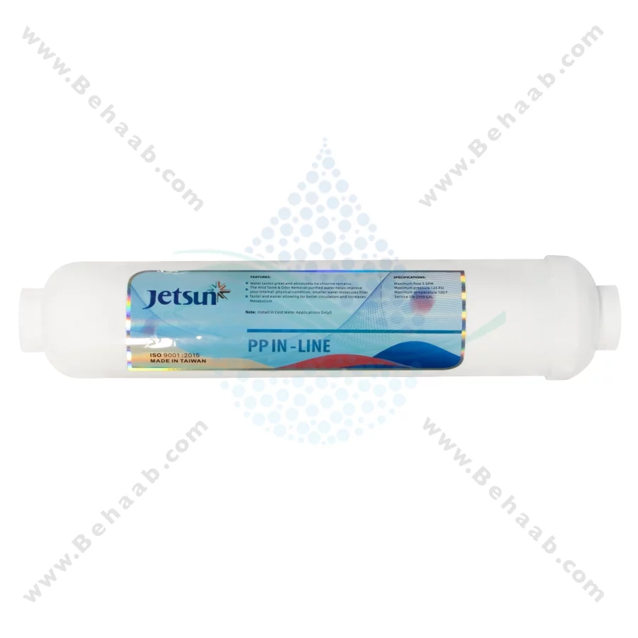 فیلتر الیافی خطی جت سان - 5Micron Inline Sediment Filter Cartridge Jetsun