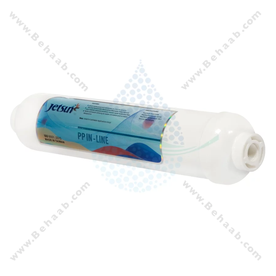فیلتر الیافی خطی جت سان - 5Micron Inline Sediment Filter Cartridge Jetsun
