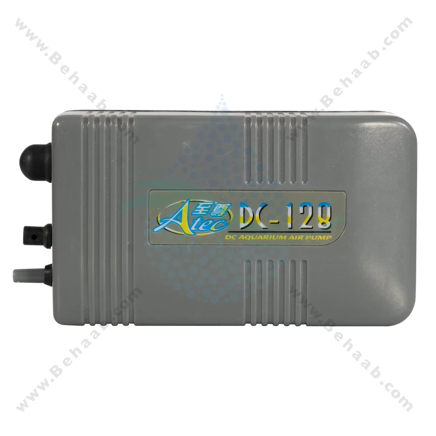 پمپ هوا آکواریوم باتری خور ایتک مدل DC128 - Atec DC128 Rechargeable Aquarium Air Pump