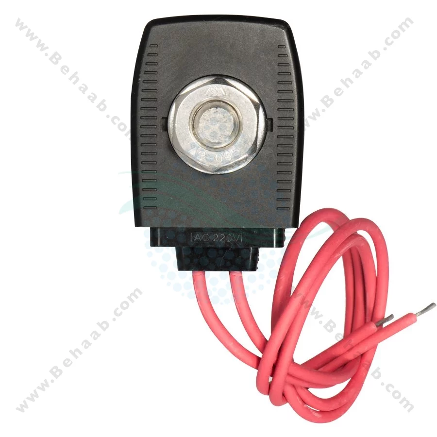 شیر برقی تصفیه آب 220 ولت ورودی 3/8 اینچ برنجی مدل FCWS1 - 3/8inch FCWS1 Ro Solenoid Valve 220V AC