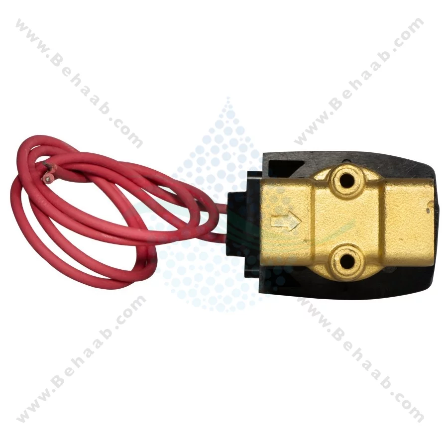 شیر برقی تصفیه آب 220 ولت ورودی 3/8 اینچ برنجی مدل FCWS1 - 3/8inch FCWS1 Ro Solenoid Valve 220V AC