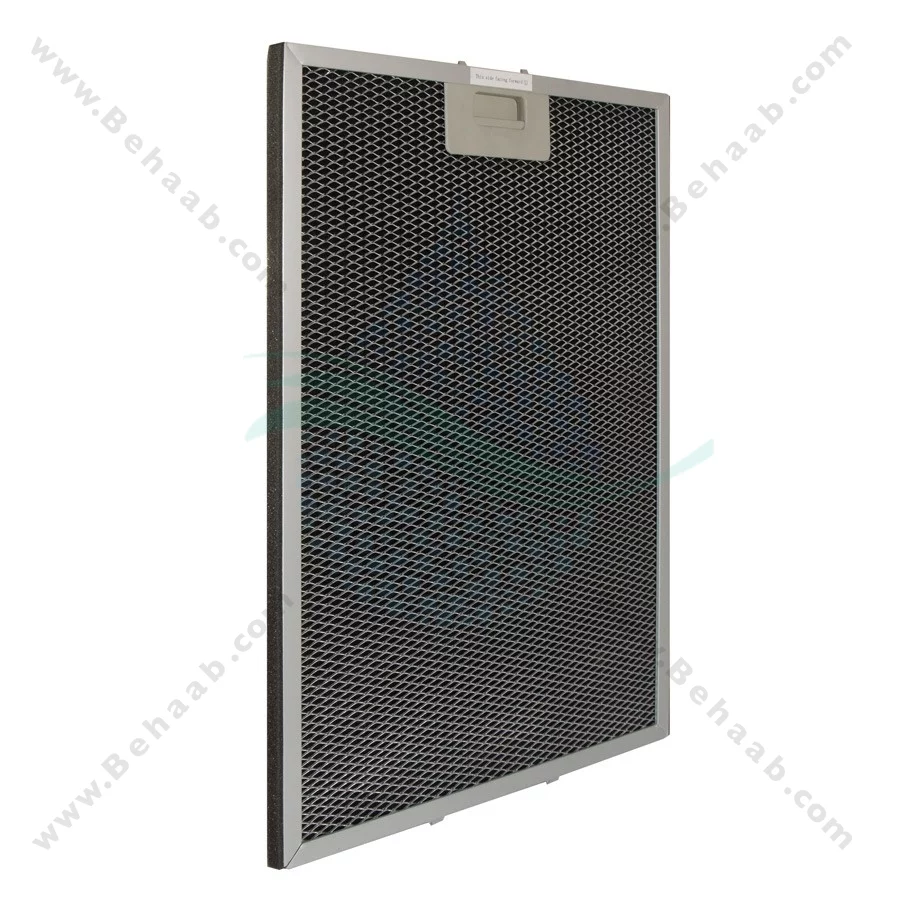 فیلتر تصفیه هوا توری فلزی و اسفنج ابعاد 437*313 میلی‌متر - Metal Mesh and Sponge Air Purifier Filter