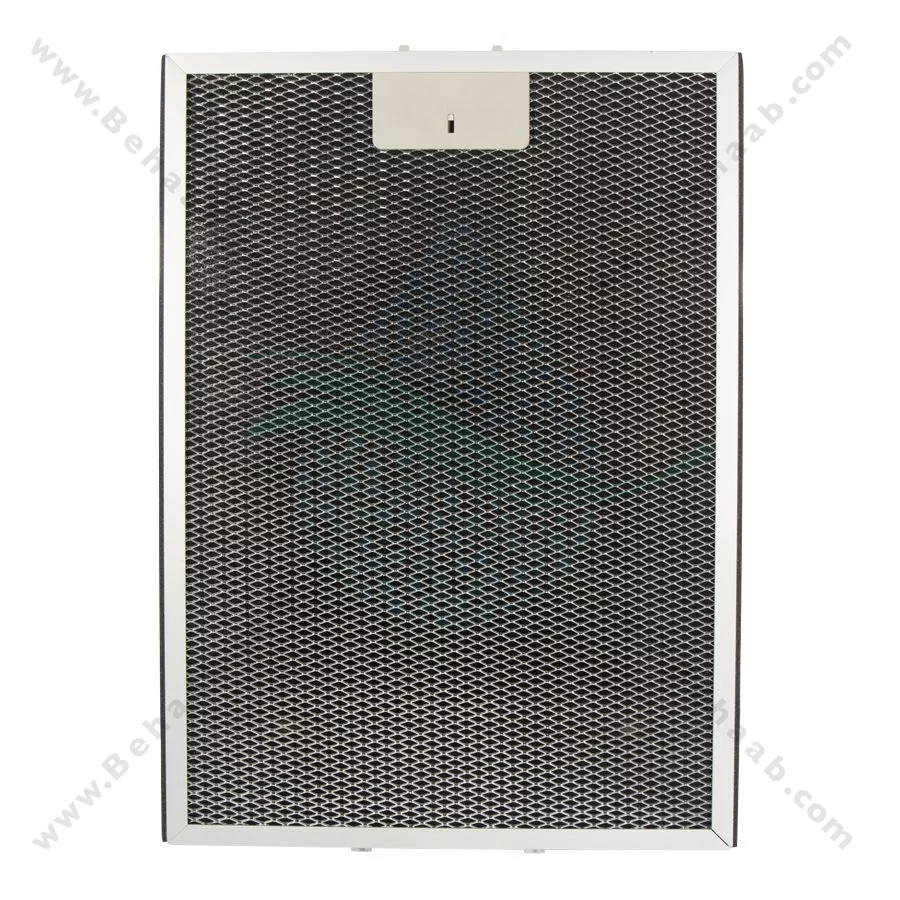 فیلتر تصفیه هوا توری فلزی و اسفنج ابعاد 437*313 میلی‌متر - Metal Mesh and Sponge Air Purifier Filter