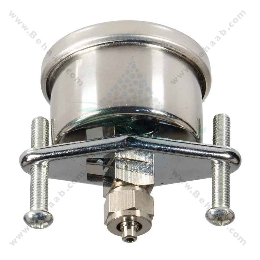 گیج فشار تصفیه آب 10 Bar کوچک مدل WPG-08 روغنی - Water Pressure Gauge 0-10 Bar Oil-Filled WPG-08 Taiwan