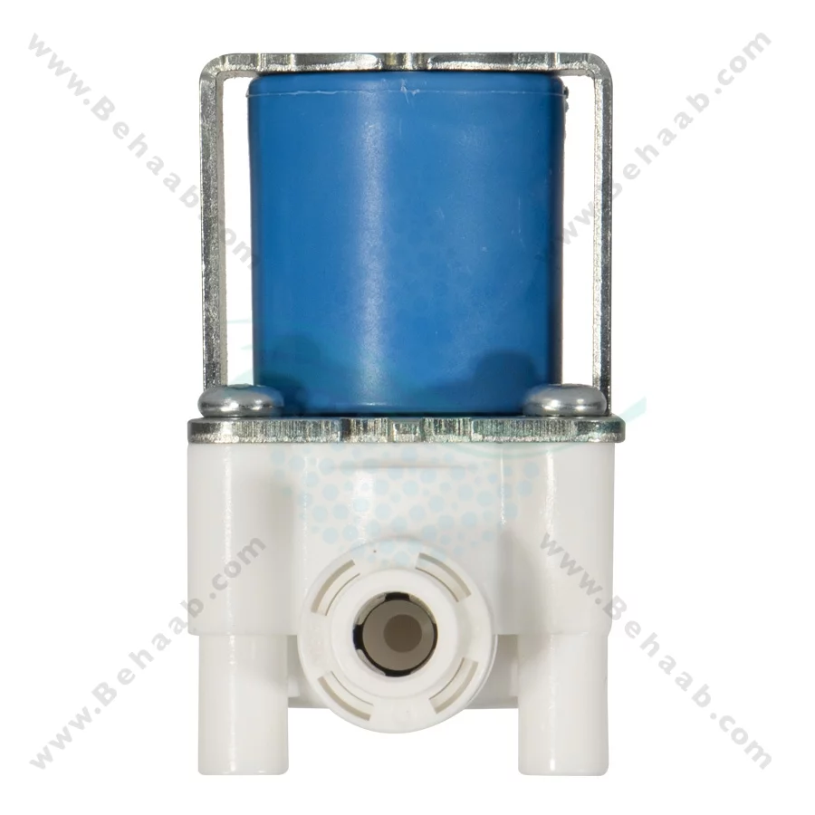 شیر برقی تصفیه آب فلکستک مدل FPD360A - Fluxtek FPD360A 24V DC 1/4" Quick Connect Solenoid Valve for RO Water Purifier