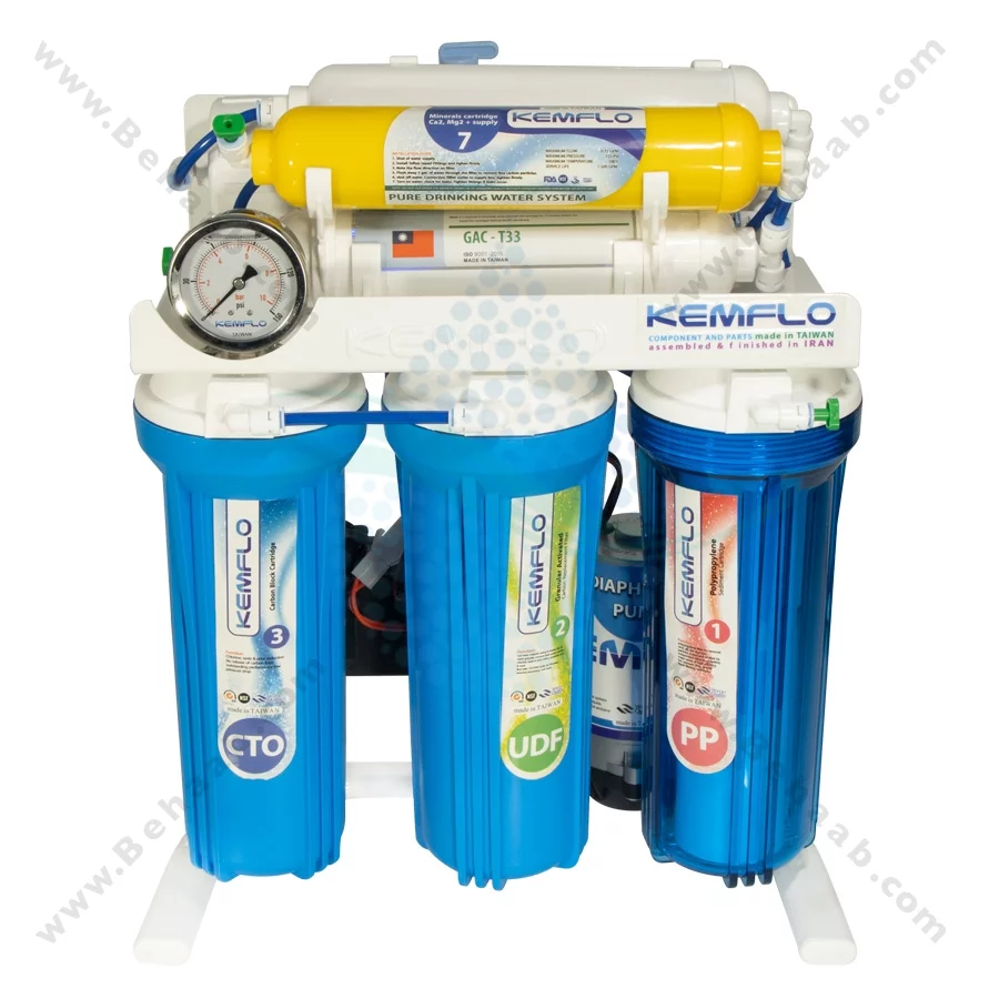دستگاه تصفیه آب 7 مرحله کمفلو - Kemflo 7 Stage RO Water Purification System