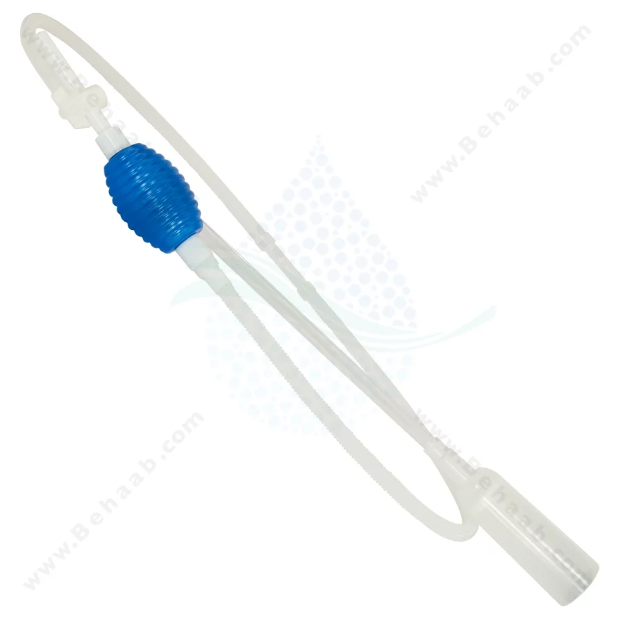 سیفون آکواریوم H.V.L sh شیردار - Aquarium Siphon Gravel Cleaner H.V.L SH with Valve