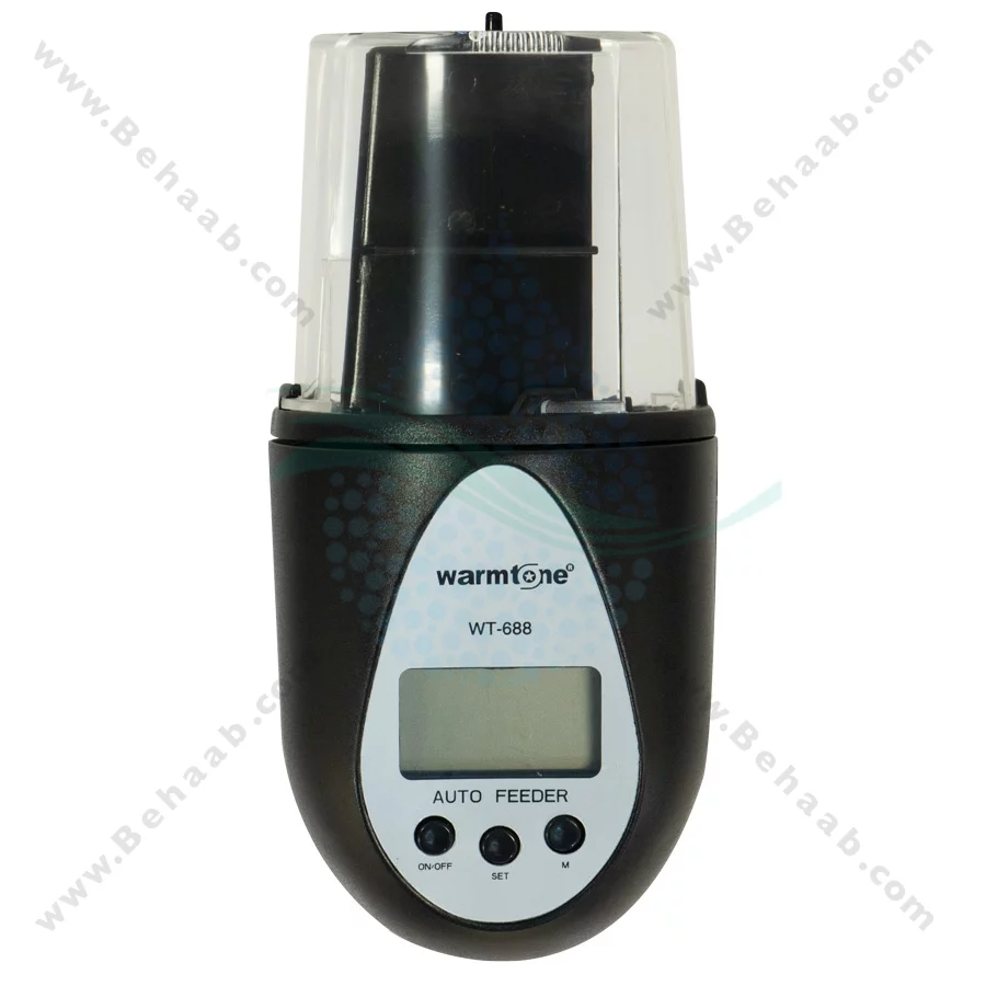 غذا ریز اتوماتیک آکواریوم وارم تون WT-688 - Warmtone WT-688 Automatic Aquarium Fish Feeder
