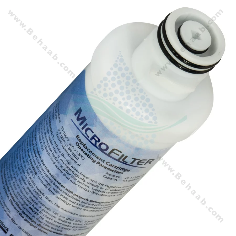 فیلتر یخچال مدیا 400 گالن Midea-MIWF 6200 - Microfilter MIWF6200 Refrigerator Water Filter for Midea & Pakshoma