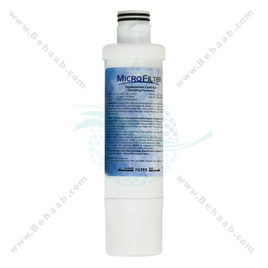 فیلتر یخچال مدیا 400 گالن Midea-MIWF 6200 - Microfilter MIWF6200 Refrigerator Water Filter for Midea & Pakshoma