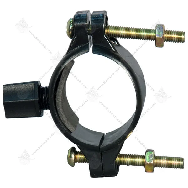 بست فاضلاب خانگی-مشکی - Drain saddle valves