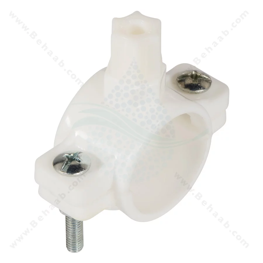 بست فاضلاب تصفیه آب مدل اتصال مهره ای - Drain saddle valves