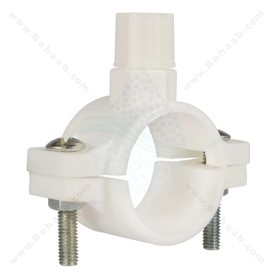 بست فاضلاب تصفیه آب مدل اتصال مهره ای - Drain saddle valves