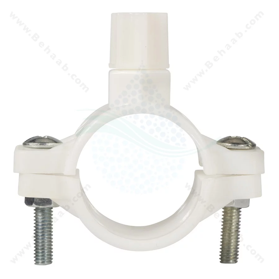 بست فاضلاب تصفیه آب مدل اتصال مهره ای - Drain saddle valves