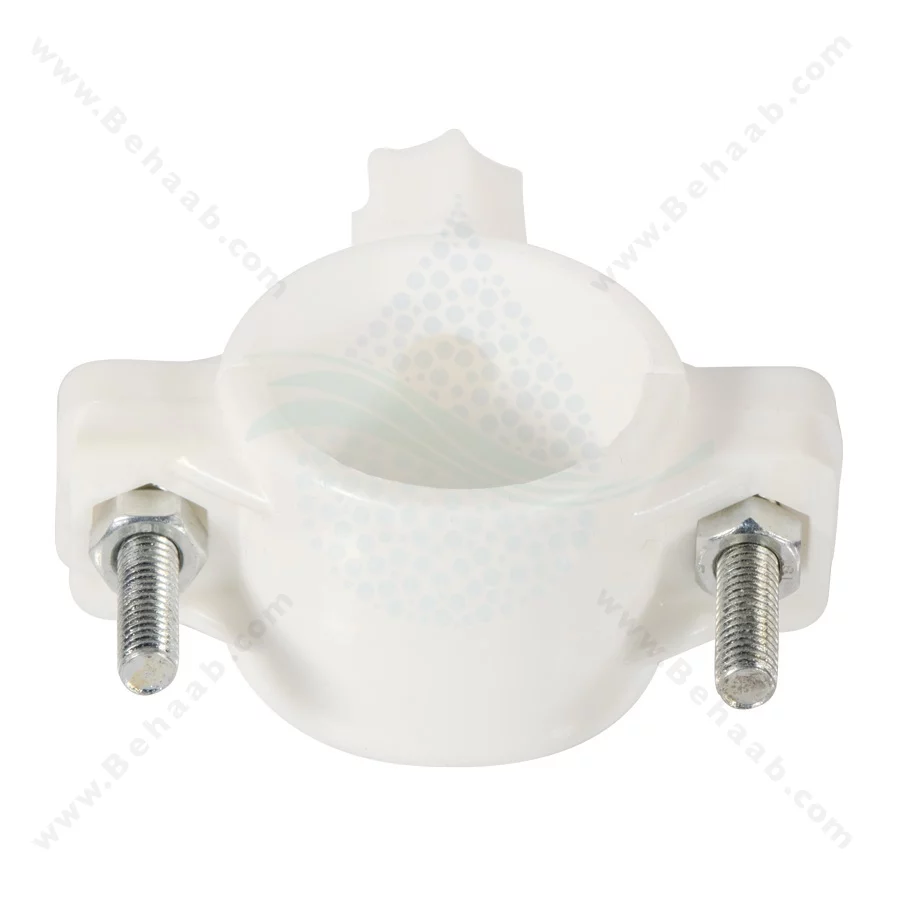 بست فاضلاب تصفیه آب مدل اتصال مهره ای - Drain saddle valves