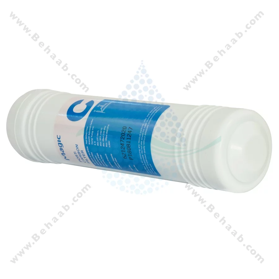 پک 3 عددی فیلتر آبسردکن مجیک سایز بزرگ - Magic 30cm Inline Water Cooler Filter Set Sediment Pre-Carbon & Post-Carbon