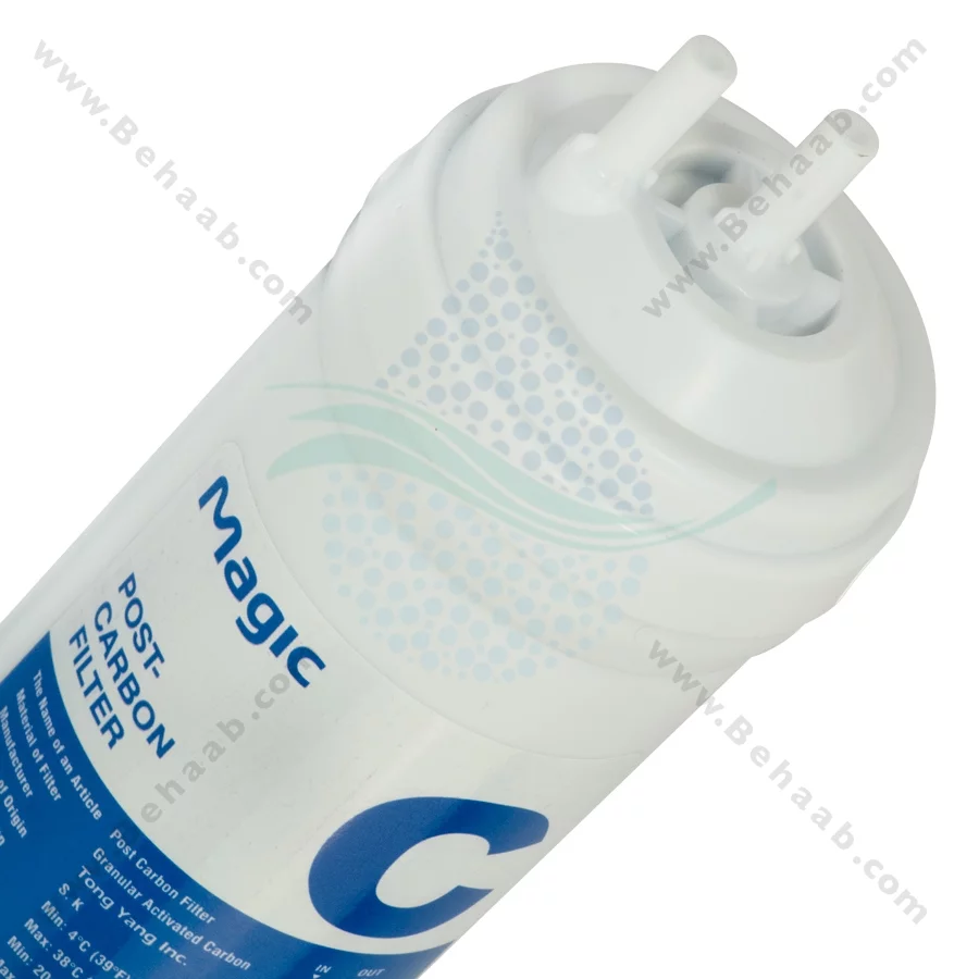 پک 3 عددی فیلتر آبسردکن مجیک سایز کوچک - Magic 24cm Inline Water Cooler Filter Set Sediment Pre-Carbon & Post-Carbon