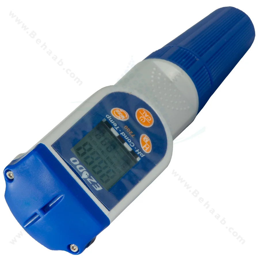 سختی سنج آب آزمایشگاهی مدل EZDO 7200 - EZDO 7200 Waterproof Multi-Function Pen Type Meters
