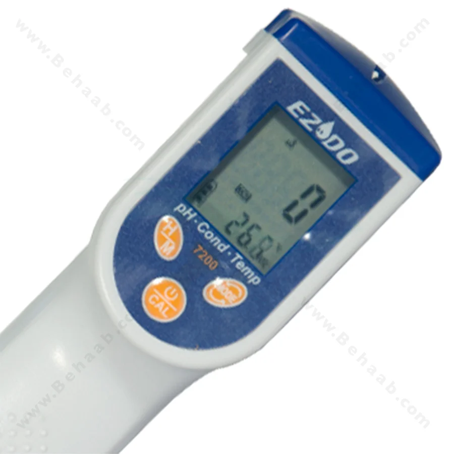 سختی سنج آب آزمایشگاهی مدل EZDO 7200 - EZDO 7200 Waterproof Multi-Function Pen Type Meters