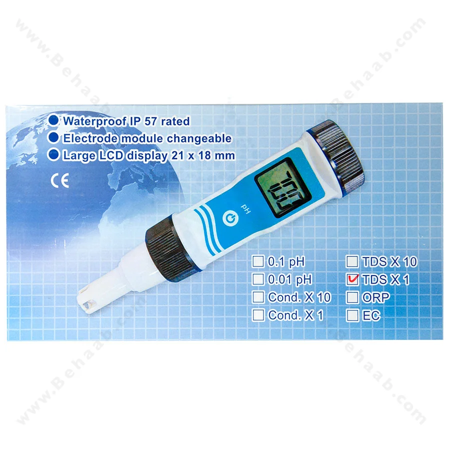 سختی سنج آب آزمایشگاهی مدل EZDO 6032 - TDS Meter Digital Waterproof EZDO 6032