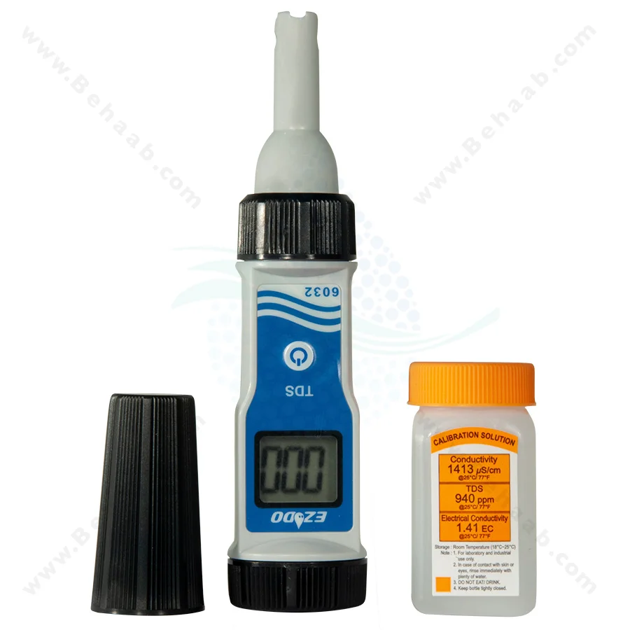 سختی سنج آب آزمایشگاهی مدل EZDO 6032 - TDS Meter Digital Waterproof EZDO 6032