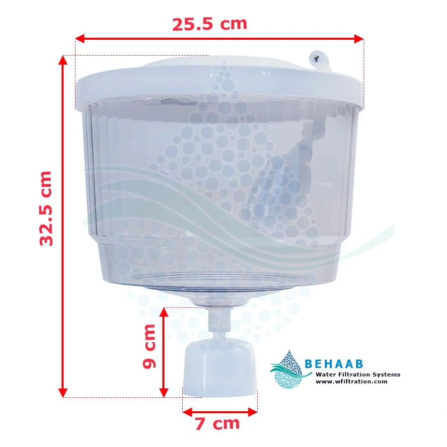 مخزن آبسردکن شناور دار 8 لیتری - Direct Pipeline Tank for Water Dispenser 8 Liter