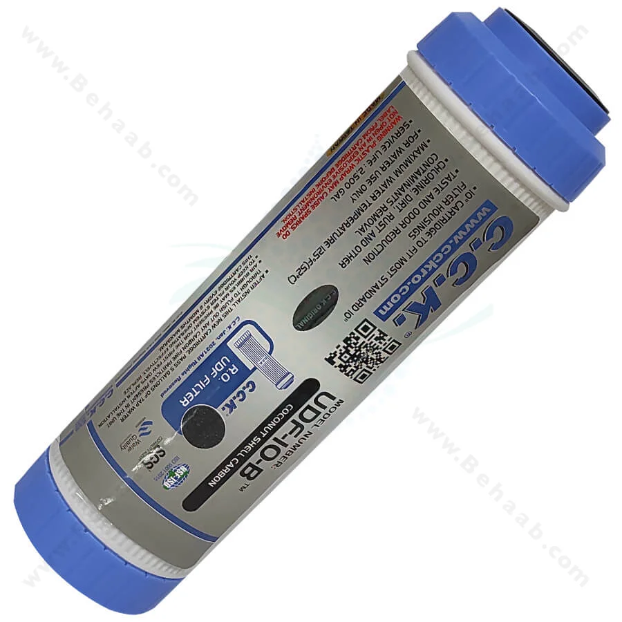 فیلتر کربن پودری سی سی کا اورجینال مدل UDF-10-B - Home Granular Activated Carbon GAC_CCK UDF-10-B