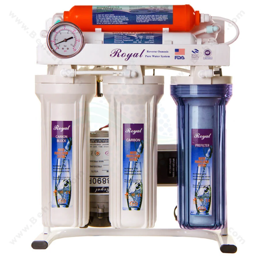 دستگاه تصفیه آب رویال 6 مرحله - Royal 6Stage RO Water Purification System
