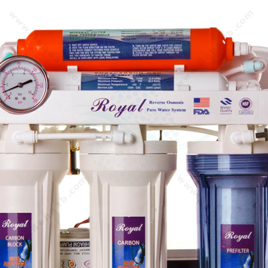 دستگاه تصفیه آب رویال 6 مرحله - Royal 6Stage RO Water Purification System