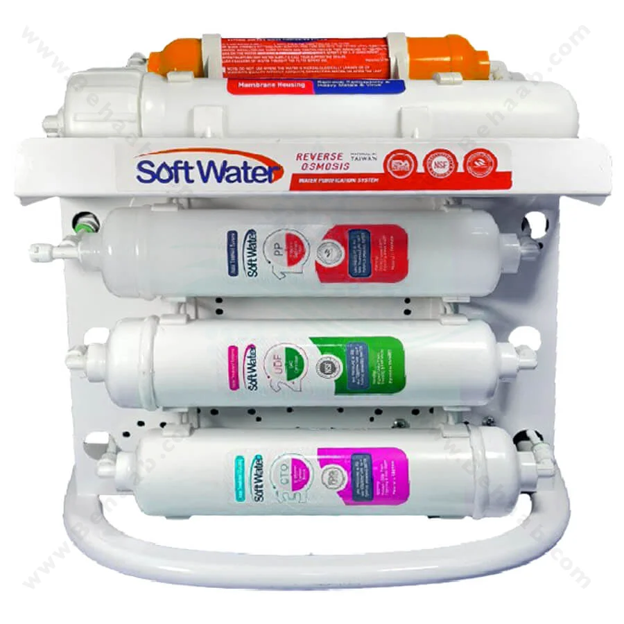 دستگاه تصفیه آب سافت واتر 6 مرحله اینلاین - SoftWater 6Stage RO Water Purification System