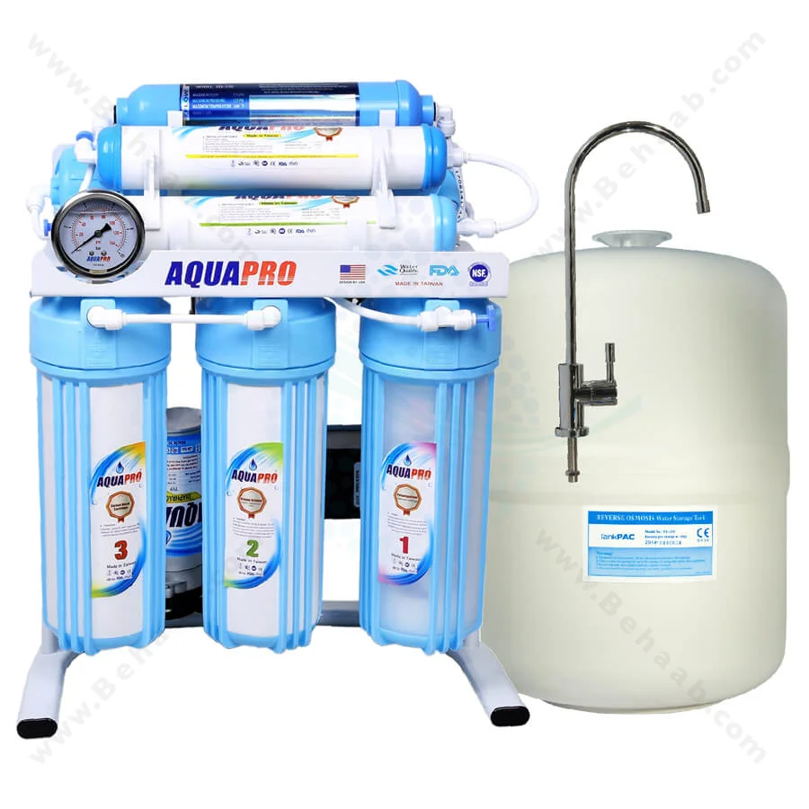 دستگاه تصفیه آب آکوا پرو 7 مرحله - AquaPro 7-Stages Reverse Osmosis Water Purification System