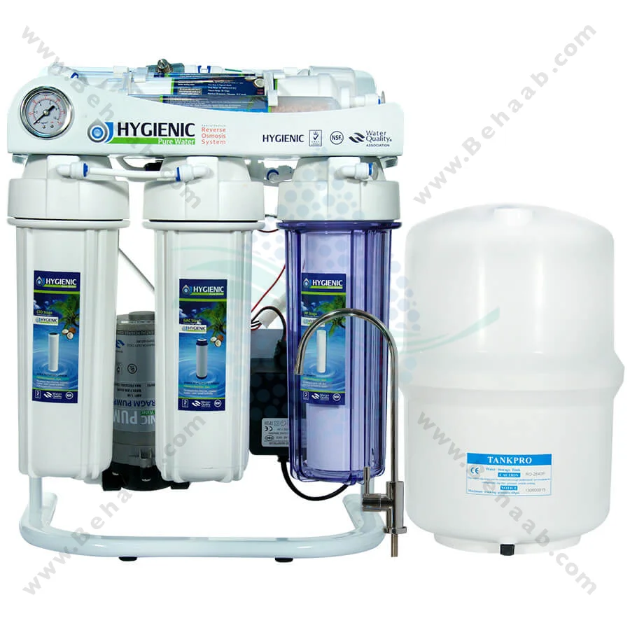 دستگاه تصفیه آب T33 هایژونیک 6 مرحله - HYGIENIC HY-G-T33 6Stage RO Water Purification System