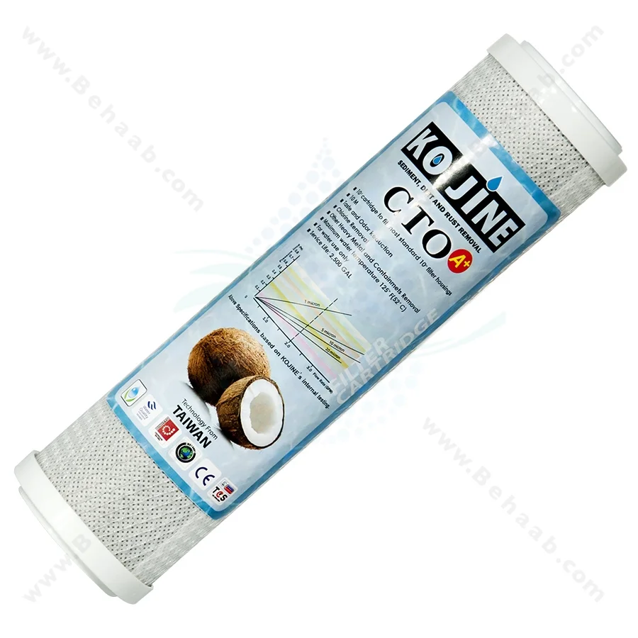 فیلتر کربن جامد کوجین - Home Carbon Block Cartridge CTO KoJin