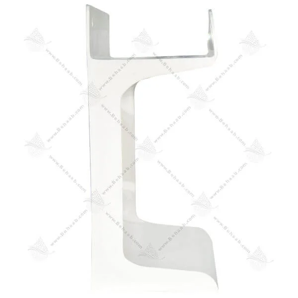 پایه تصفیه آب خانگی پلاستیکی گیج کوچک - Plastic Braket 6 Stage with inside Pressure Gauge