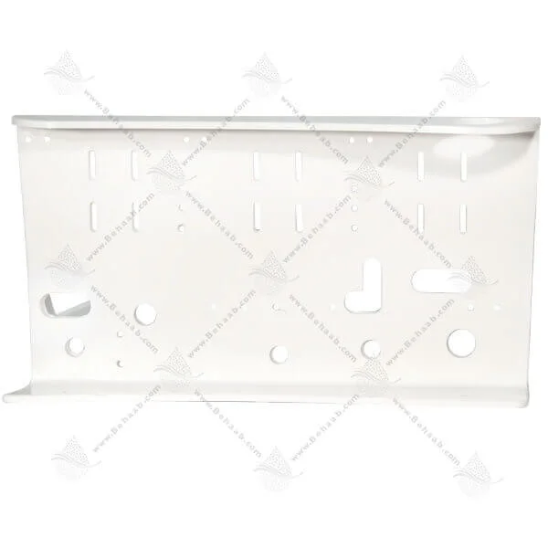 پایه تصفیه آب خانگی پلاستیکی گیج کوچک - Plastic Braket 6 Stage with inside Pressure Gauge