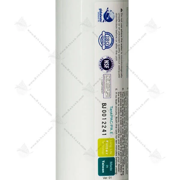 فیلتر پست کربن تانک پک پیوریفر - Post Activated Carbon PAC Water Filter Purefer