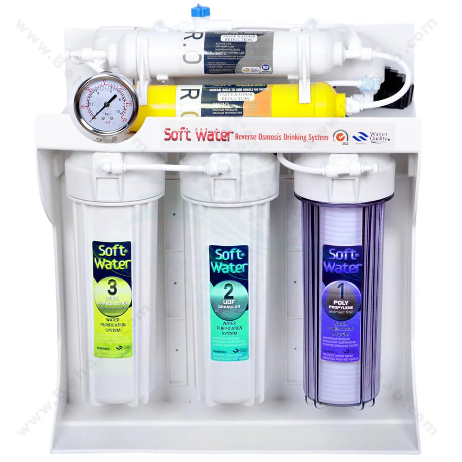 دستگاه تصفیه آب سافت واتر 6 مرحله ایرانی - Soft Water 6Stage RO Water Purification System