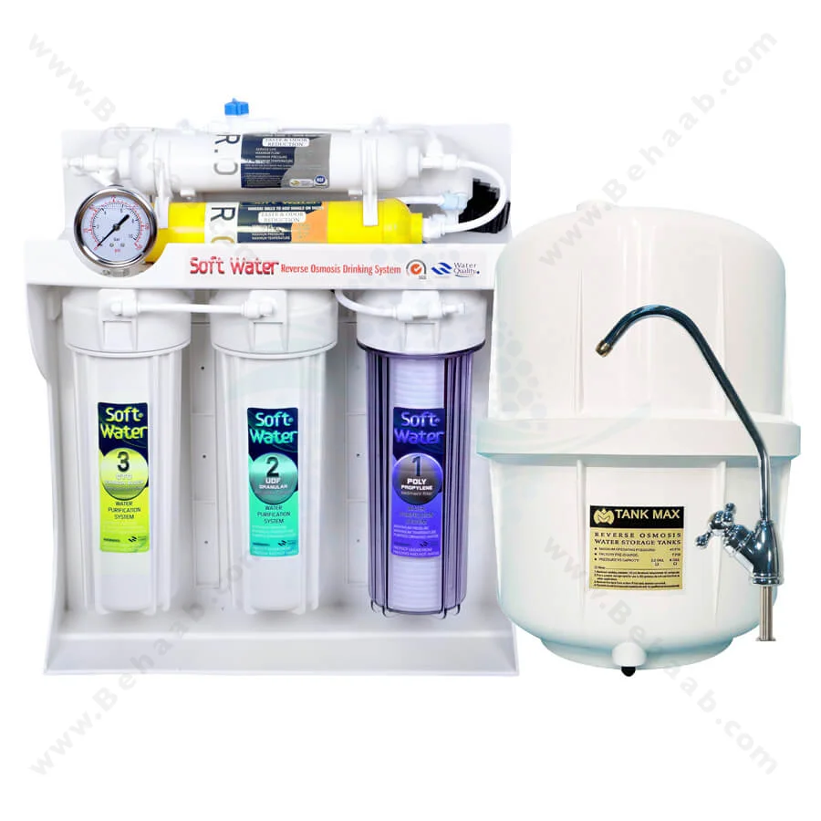دستگاه تصفیه آب سافت واتر 6 مرحله ایرانی - Soft Water 6Stage RO Water Purification System