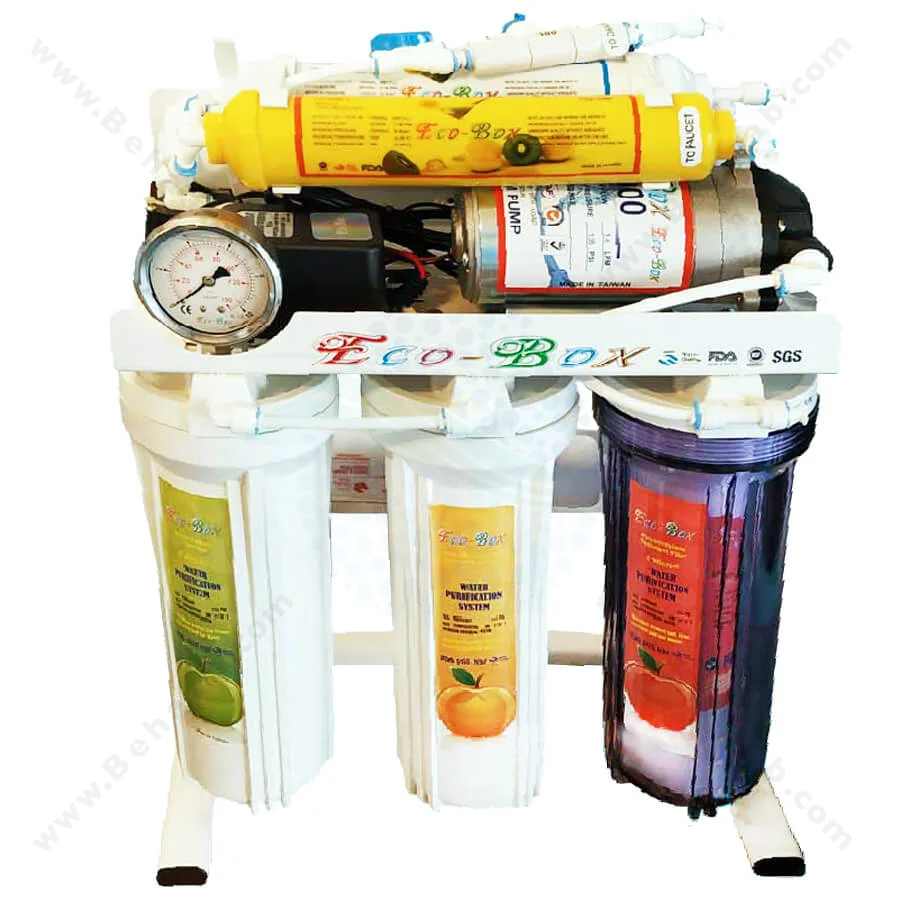 دستگاه تصفیه آب اکو باکس 7 مرحله تایوانی - ECO BOX 7Stage RO Water Purification System