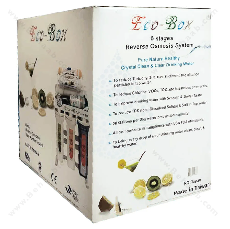 دستگاه تصفیه آب اکو باکس 7 مرحله تایوانی - ECO BOX 7Stage RO Water Purification System