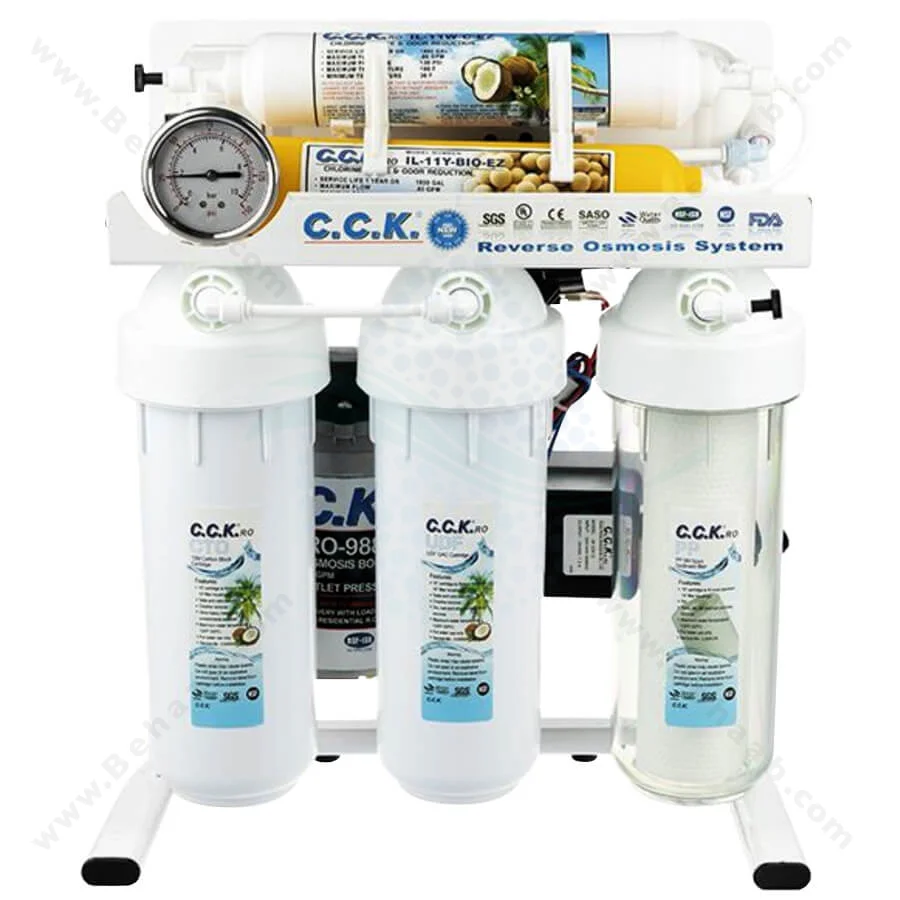 دستگاه تصفیه آب سی سی کا 6 مرحله ایرانی - CCK 6Stage RO Water Purification System