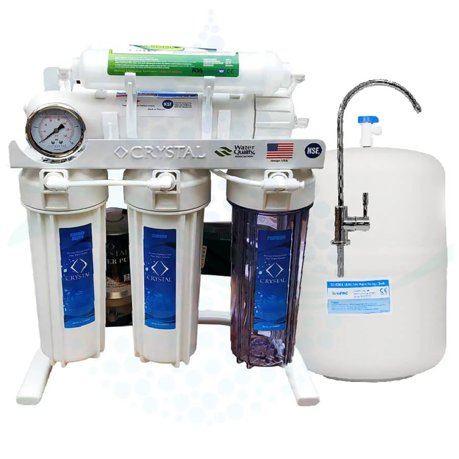 دستگاه تصفیه آب کریستال 7 مرحله - Crystal 7 Stage Reverse Osmosis Water Purification System