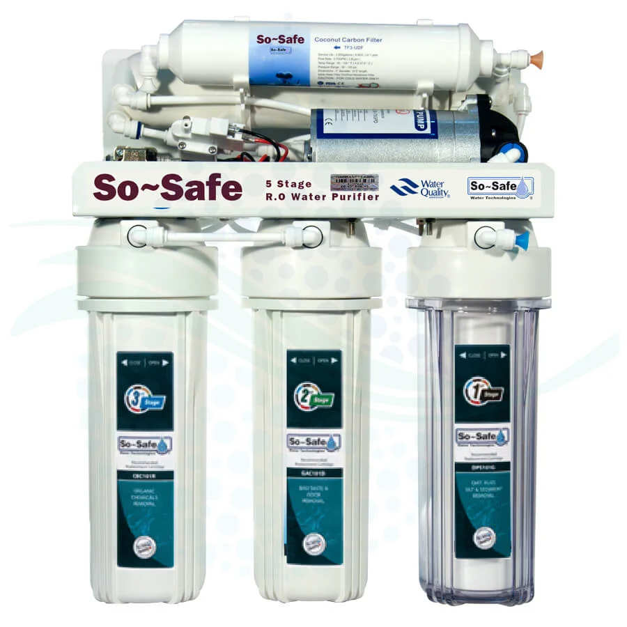 دستگاه تصفیه آب سو سیف 5 مرحله - So Safe 5 Stage Reverse Osmosis Water Purification System