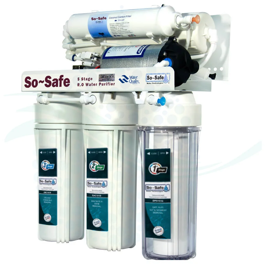 دستگاه تصفیه آب سو سیف 5 مرحله - So Safe 5 Stage Reverse Osmosis Water Purification System