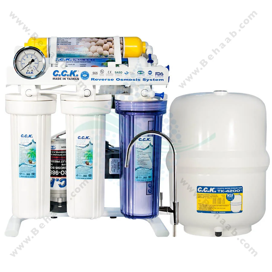 دستگاه تصفیه آب سی سی کا 6 مرحله CK-05 - CCK CK-05 6Stage RO Water Purification System
