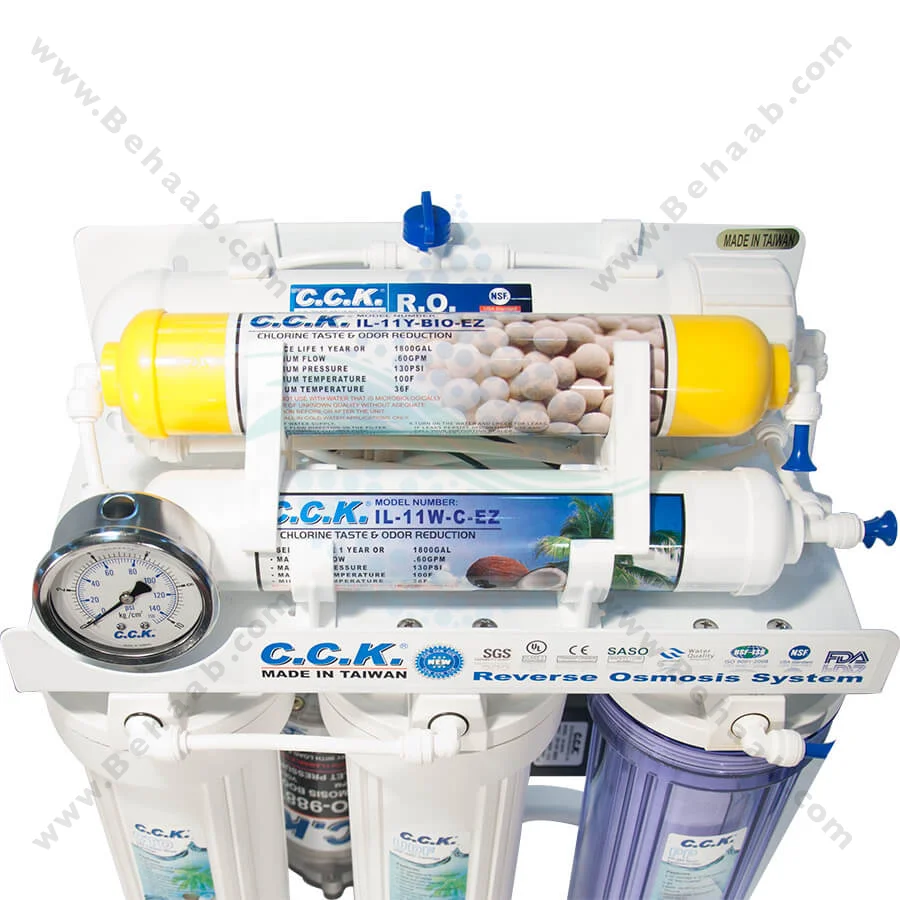 دستگاه تصفیه آب سی سی کا 6 مرحله CK-05 - CCK CK-05 6Stage RO Water Purification System