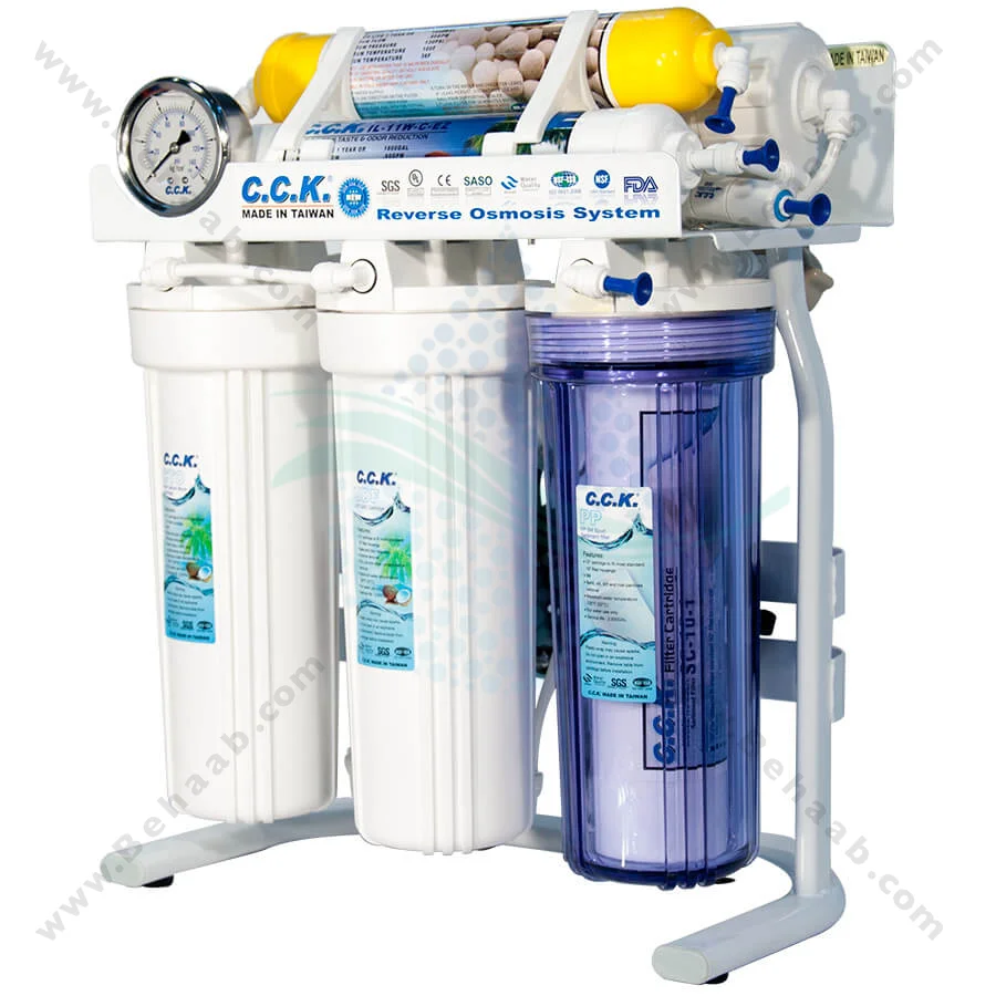دستگاه تصفیه آب سی سی کا 6 مرحله CK-05 - CCK CK-05 6Stage RO Water Purification System
