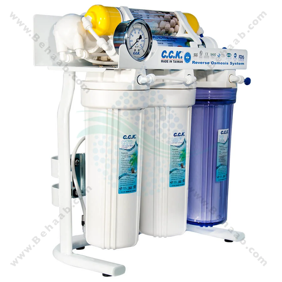 دستگاه تصفیه آب سی سی کا 6 مرحله CK-05 - CCK CK-05 6Stage RO Water Purification System