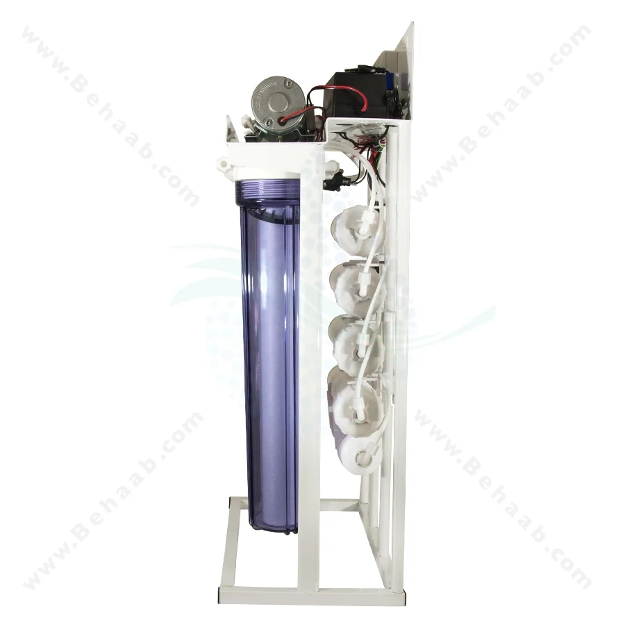 تصفیه آب نیمه صنعتی 300 گالن سافت واتر - 300 GPD Commercial Reverse Osmosis Water Filtration System