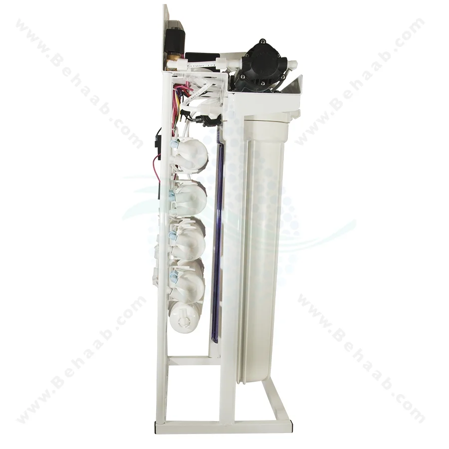تصفیه آب نیمه صنعتی 300 گالن سافت واتر - 300 GPD Commercial Reverse Osmosis Water Filtration System